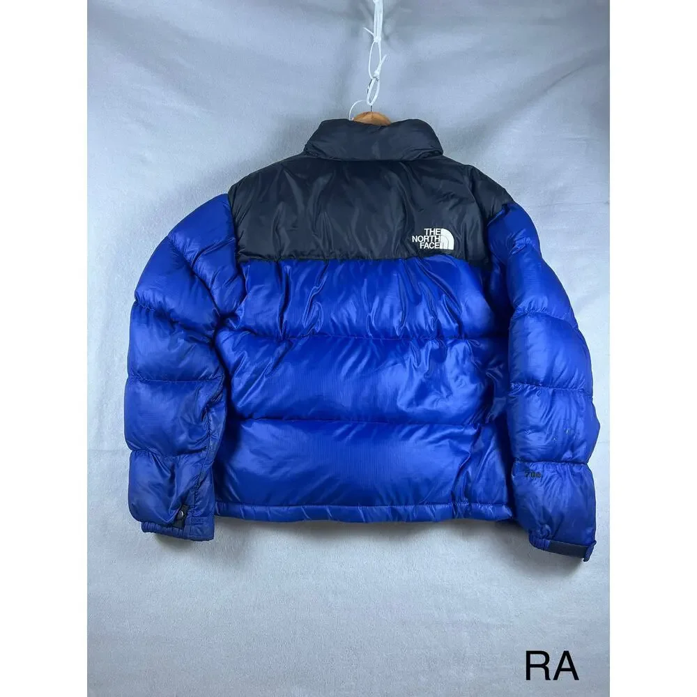 The North Face 700 Nuptse Puffer Down Jacket Sky Blue Vintage 90s Outerwear